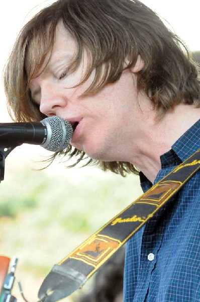 Thurston Moore at the Roky Erickson Ice Cream Social at Threadgill's , Aust