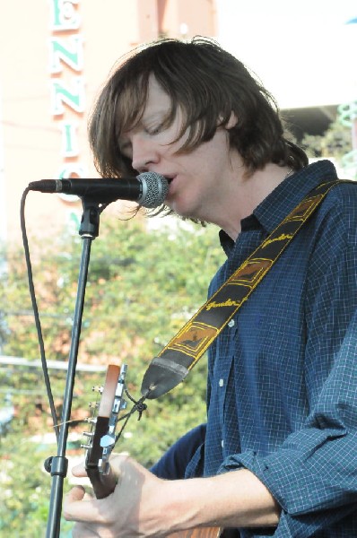 Thurston Moore at the Roky Erickson Ice Cream Social at Threadgill's , Aust