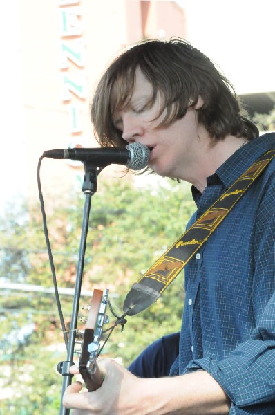 Thurston Moore at the Roky Erickson Ice Cream Social at Threadgill's , Aust