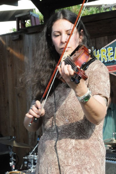 Thurston Moore at the Roky Erickson Ice Cream Social at Threadgill's , Aust