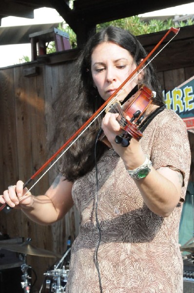 Thurston Moore at the Roky Erickson Ice Cream Social at Threadgill's , Aust
