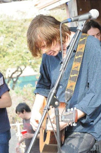 Thurston Moore at the Roky Erickson Ice Cream Social at Threadgill's , Aust