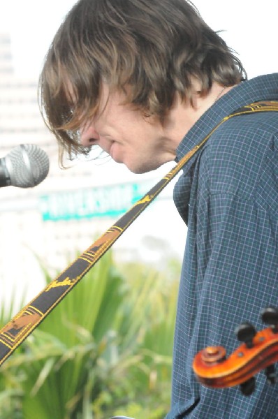Thurston Moore at the Roky Erickson Ice Cream Social at Threadgill's , Aust