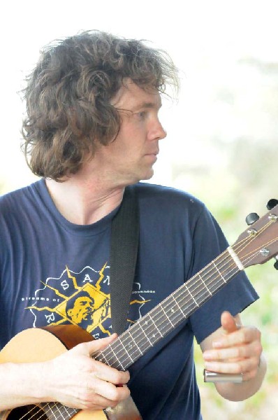 Thurston Moore at the Roky Erickson Ice Cream Social at Threadgill's , Aust