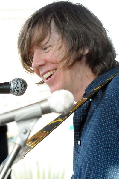 Thurston Moore at the Roky Erickson Ice Cream Social at Threadgill's , Aust