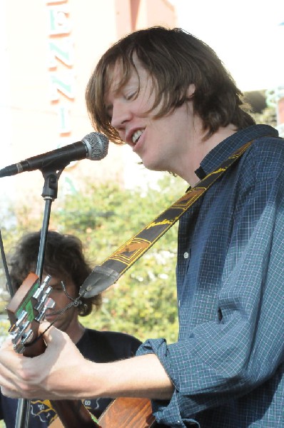 Thurston Moore at the Roky Erickson Ice Cream Social at Threadgill's , Aust