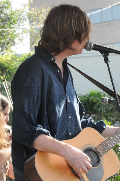 Thurston Moore at the Roky Erickson Ice Cream Social at Threadgill's , Aust
