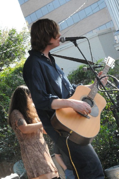 Thurston Moore at the Roky Erickson Ice Cream Social at Threadgill's , Aust