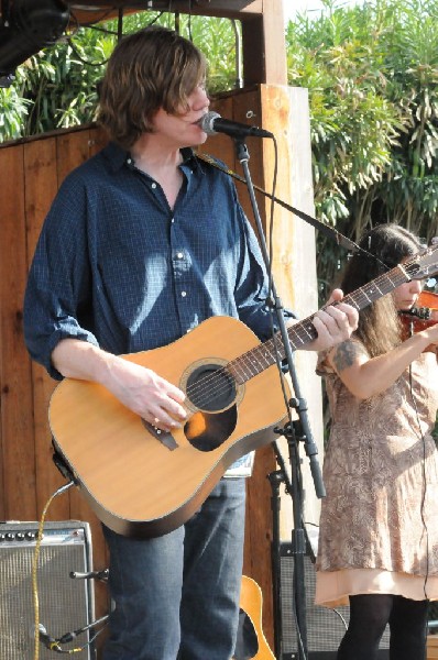 Thurston Moore at the Roky Erickson Ice Cream Social at Threadgill's , Aust