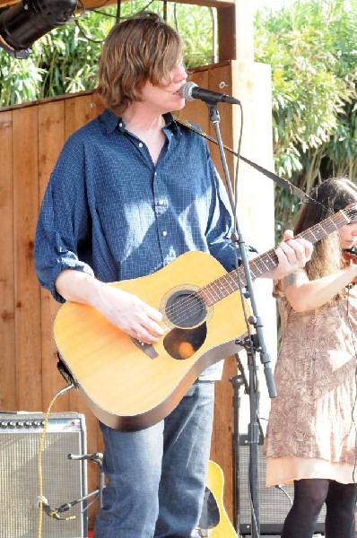 Thurston Moore at the Roky Erickson Ice Cream Social at Threadgill's , Aust