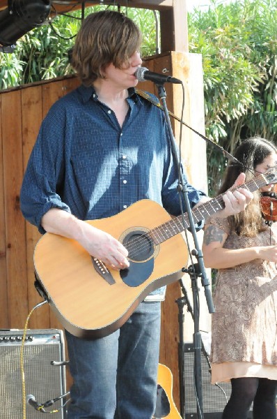 Thurston Moore at the Roky Erickson Ice Cream Social at Threadgill's , Aust