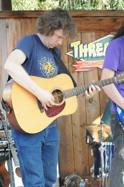 Thurston Moore at the Roky Erickson Ice Cream Social at Threadgill's , Aust