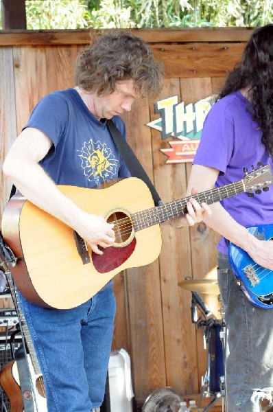 Thurston Moore at the Roky Erickson Ice Cream Social at Threadgill's , Aust