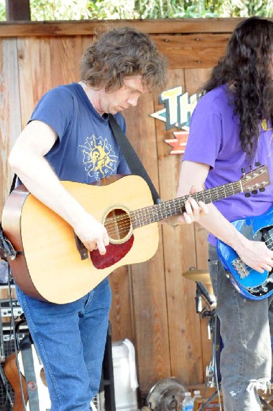 Thurston Moore at the Roky Erickson Ice Cream Social at Threadgill's , Aust