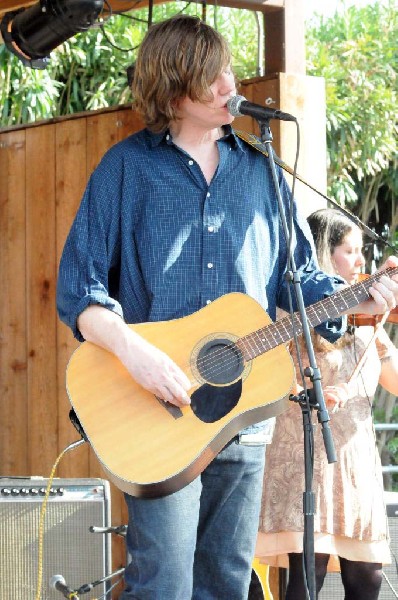 Thurston Moore at the Roky Erickson Ice Cream Social at Threadgill's , Aust