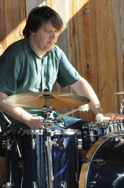 Thurston Moore at the Roky Erickson Ice Cream Social at Threadgill's , Aust