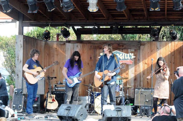 Thurston Moore at the Roky Erickson Ice Cream Social at Threadgill's , Aust