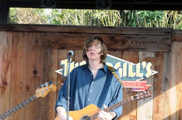 Thurston Moore at the Roky Erickson Ice Cream Social at Threadgill's , Aust