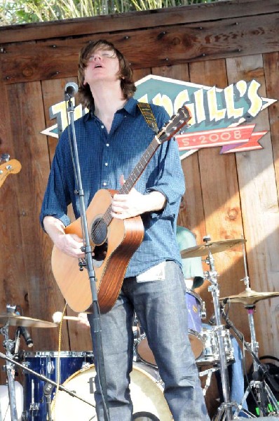 Thurston Moore at the Roky Erickson Ice Cream Social at Threadgill's , Aust