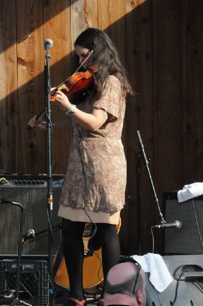 Thurston Moore at the Roky Erickson Ice Cream Social at Threadgill's , Aust