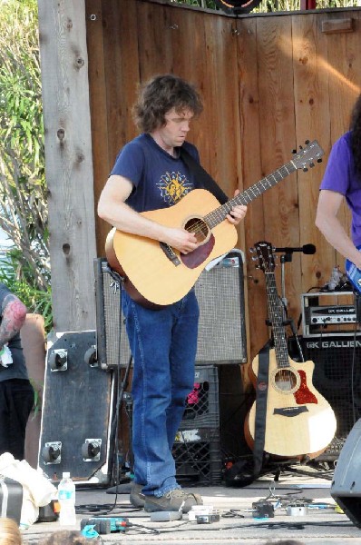 Thurston Moore at the Roky Erickson Ice Cream Social at Threadgill's , Aust