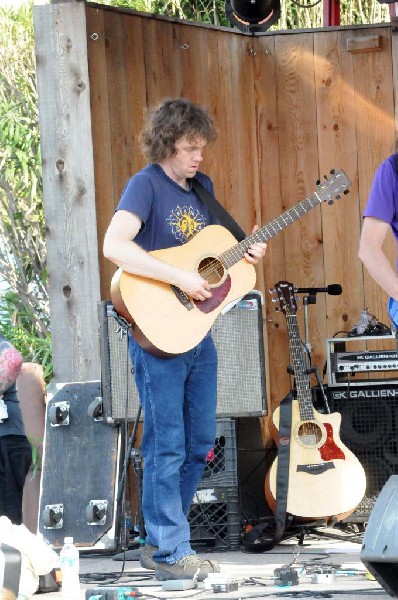 Thurston Moore at the Roky Erickson Ice Cream Social at Threadgill's , Aust