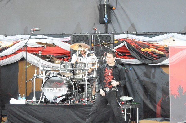 Trapt at the Verizon Wireless Amphitheater, Selma, Texas