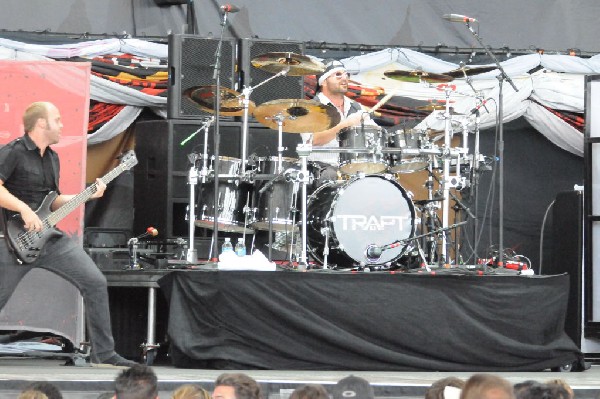 Trapt at the Verizon Wireless Amphitheater, Selma, Texas