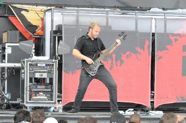 Trapt at the Verizon Wireless Amphitheater, Selma, Texas