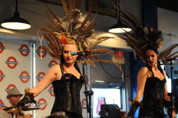 Triple Cobra at Waterloo Records instore, Austin, Texas