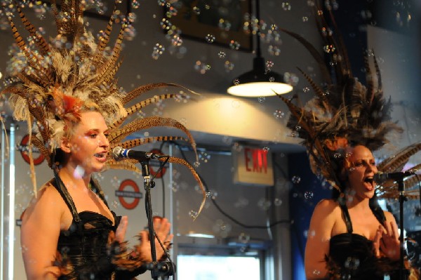 Triple Cobra at Waterloo Records instore, Austin, Texas