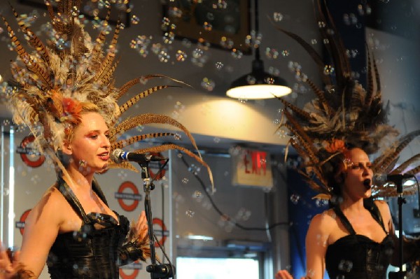 Triple Cobra at Waterloo Records instore, Austin, Texas