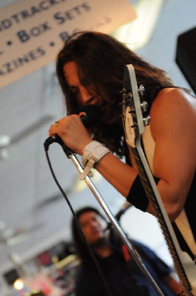 Triple Cobra at Waterloo Records instore, Austin, Texas