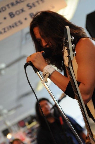 Triple Cobra at Waterloo Records instore, Austin, Texas