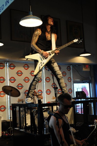 Triple Cobra at Waterloo Records instore, Austin, Texas