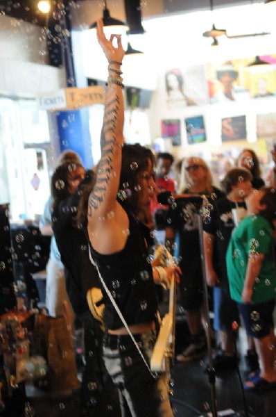 Triple Cobra at Waterloo Records instore, Austin, Texas