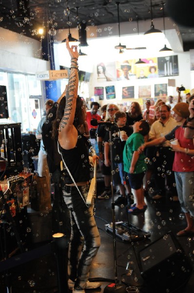 Triple Cobra at Waterloo Records instore, Austin, Texas