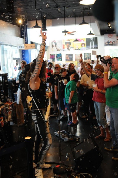 Triple Cobra at Waterloo Records instore, Austin, Texas