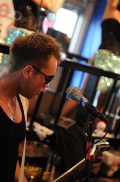 Triple Cobra at Waterloo Records instore, Austin, Texas