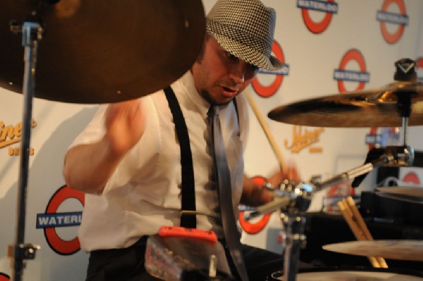 Triple Cobra at Waterloo Records instore, Austin, Texas