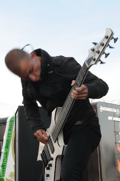 Trivium at the Mayhem Festival 2009 at the AT&T Center, San Antonio