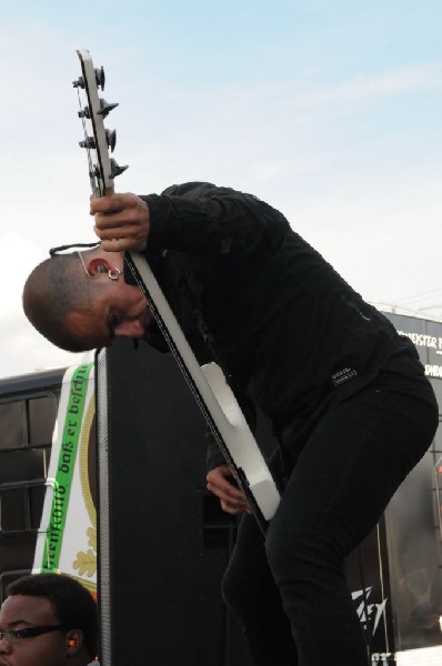 Trivium at the Mayhem Festival 2009 at the AT&T Center, San Antonio