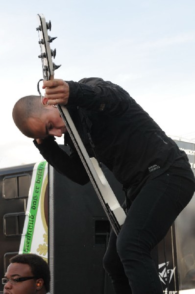 Trivium at the Mayhem Festival 2009 at the AT&T Center, San Antonio