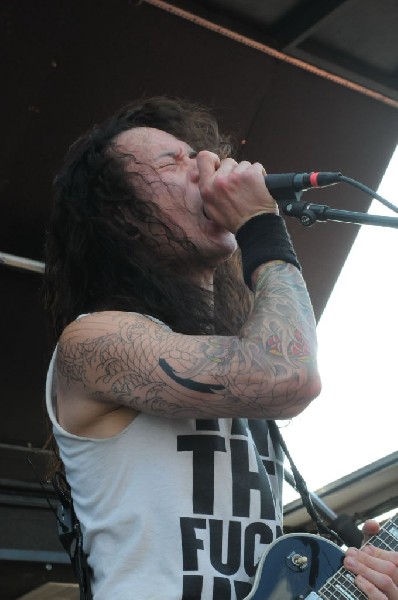 Trivium at the Mayhem Festival 2009 at the AT&T Center, San Antonio