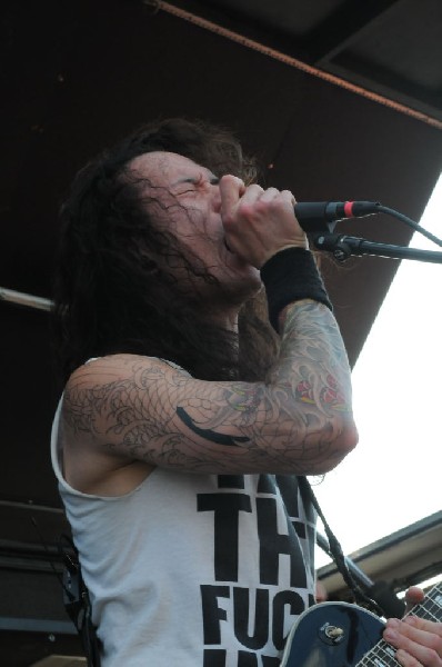 Trivium at the Mayhem Festival 2009 at the AT&T Center, San Antonio