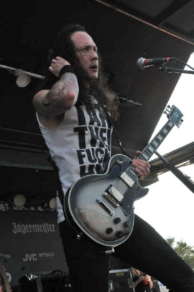 Trivium at the Mayhem Festival 2009 at the AT&T Center, San Antonio