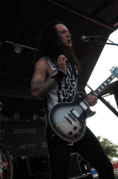 Trivium at the Mayhem Festival 2009 at the AT&T Center, San Antonio