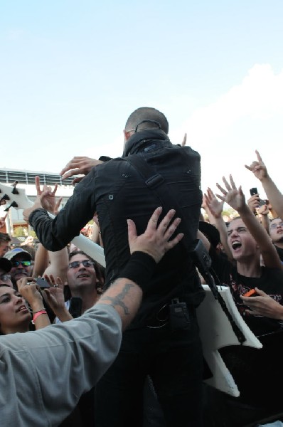 Trivium at the Mayhem Festival 2009 at the AT&T Center, San Antonio