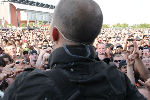 Trivium at the Mayhem Festival 2009 at the AT&T Center, San Antonio