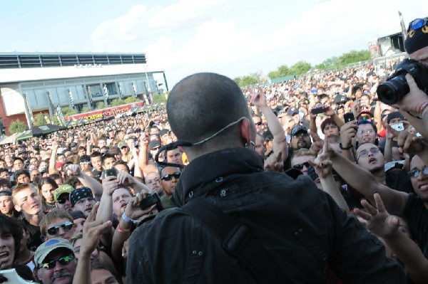 Trivium at the Mayhem Festival 2009 at the AT&T Center, San Antonio